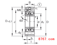 ǽ|S ZKLF2068-2RS, pᔰbɂ(c)ܷ